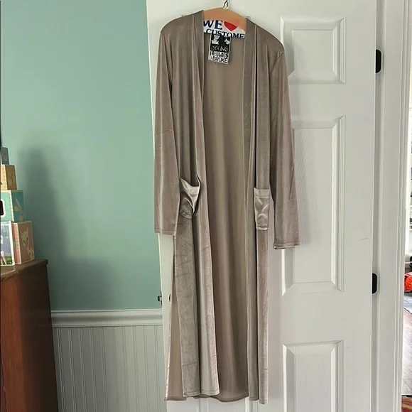 NWOT Young Fabulous & Broke Long Beautiful Dusty Rose Colored Duster Cardigan - Picture 1 of 5